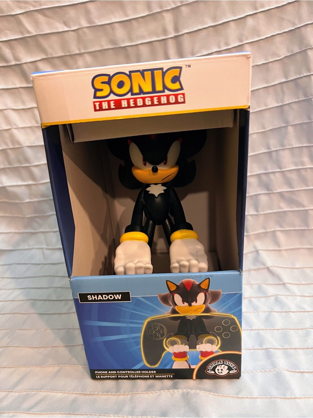 Sonic The Hedgehog- Shadow- The Phone And Controller Holder - SEGA- Cable Guys